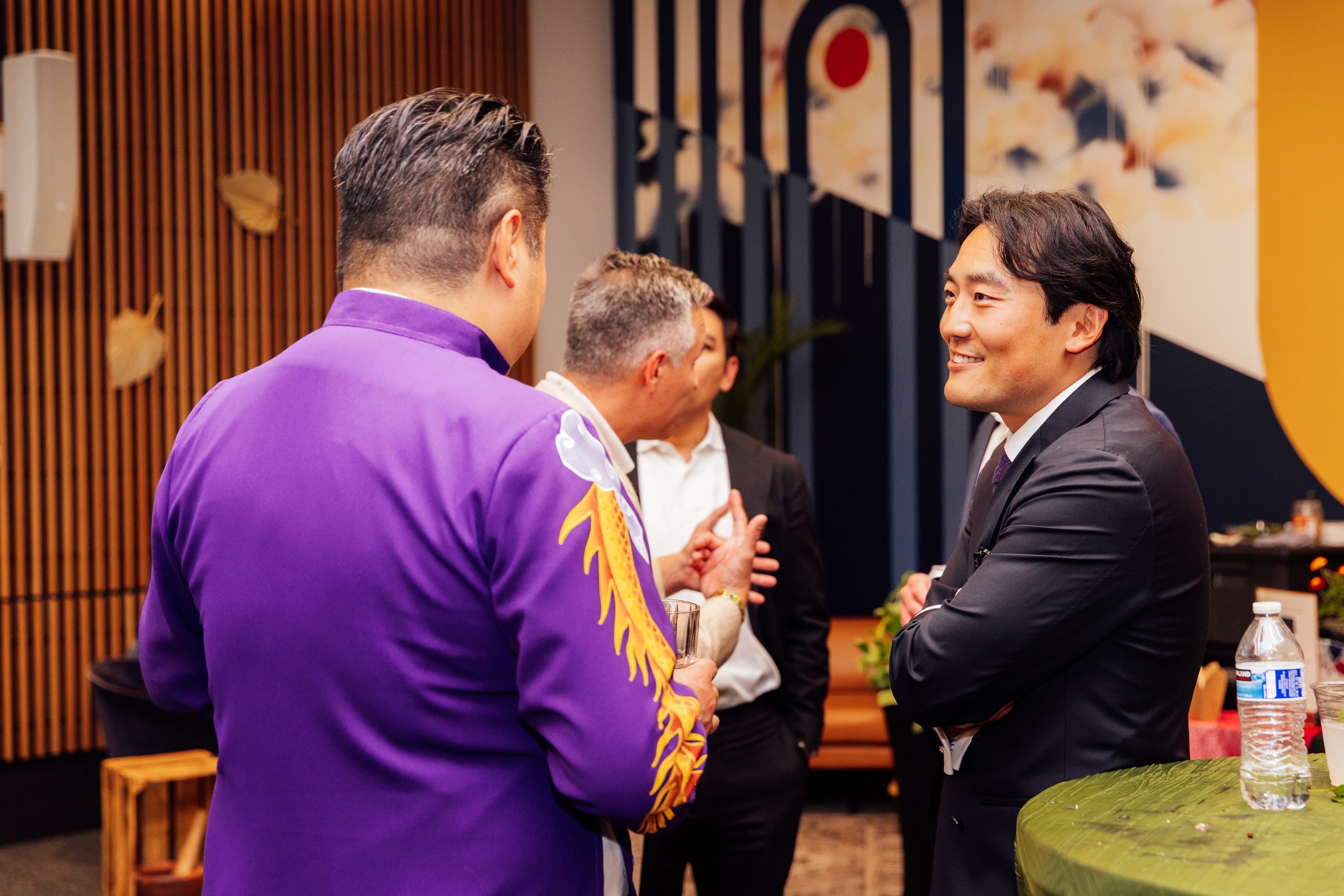 Guests networking at the Jade Circle Gala
